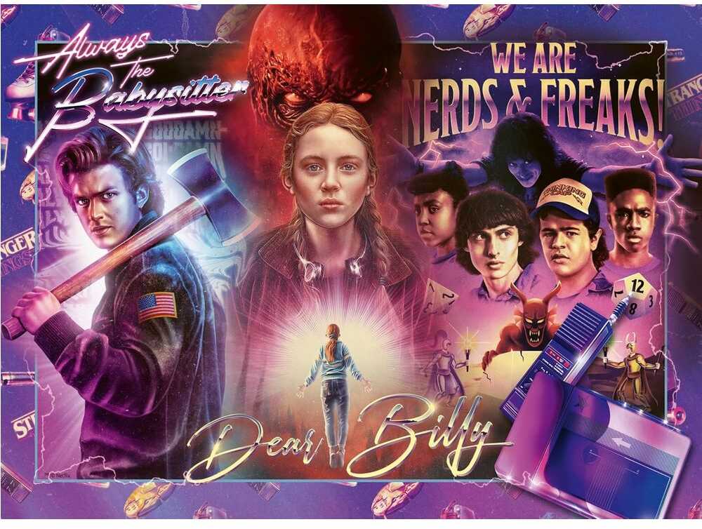 Ravensburger Dėlionė 300 vnt. - Stranger Things aprašymas - Prekės nuotrauka