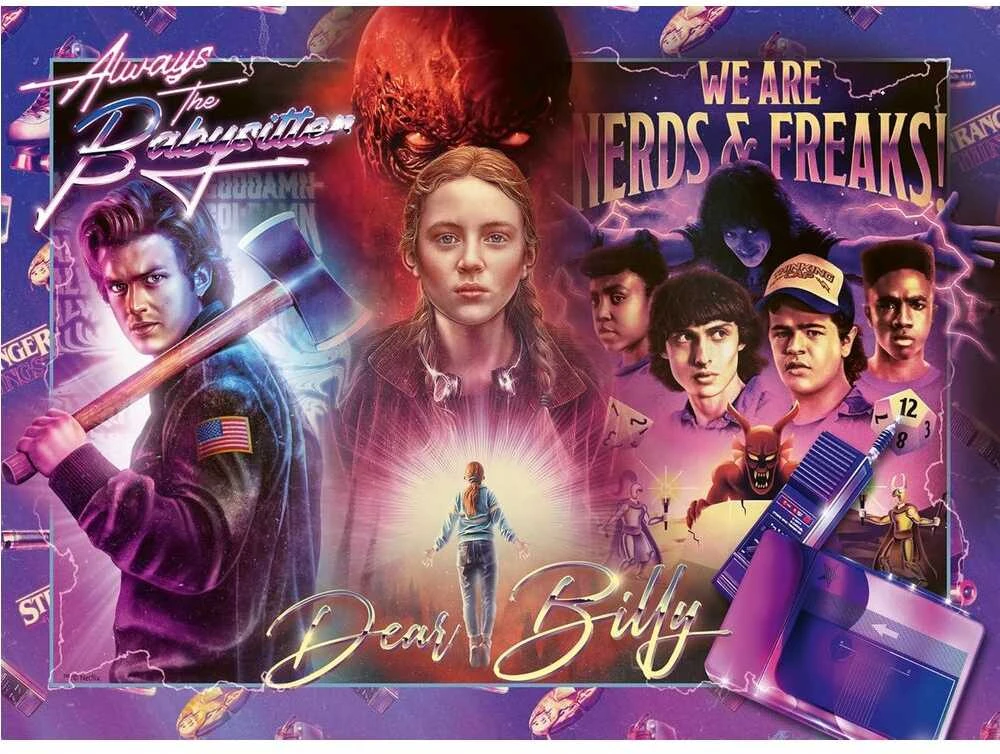 Ravensburger Dėlionė 300 vnt. - Stranger Things aprašymas - Prekės nuotrauka