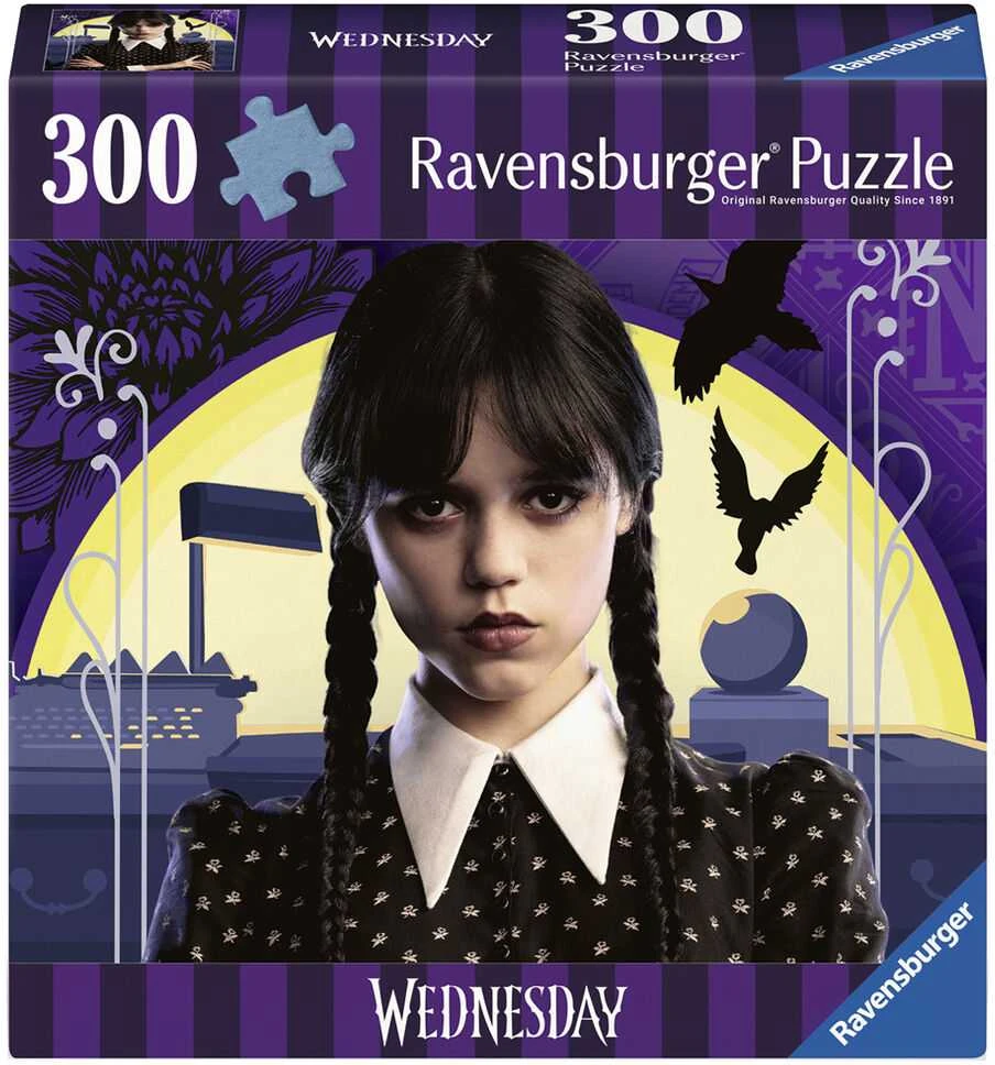Ravensburger Dėlionė 300 vnt. - Trečiadienė Adams
