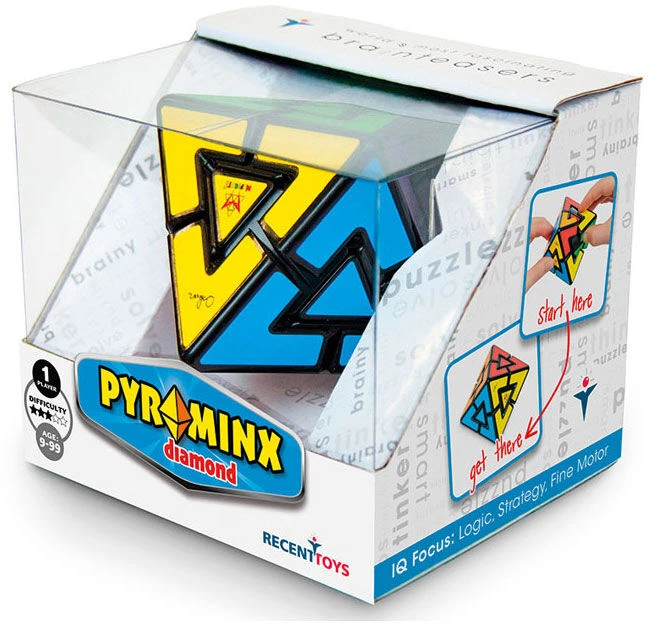 RECENT TOYS Galvosūkis Pyraminx Diamond