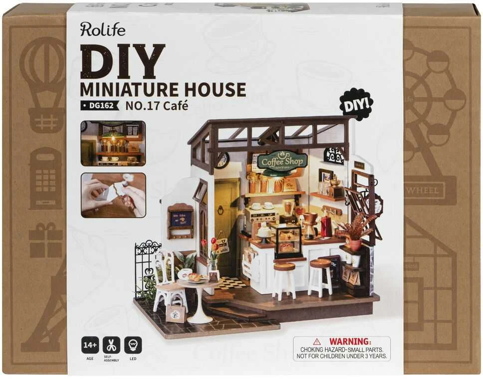 Robotime Mini namas 3D konstruktorius KAVINĖ Nr.17