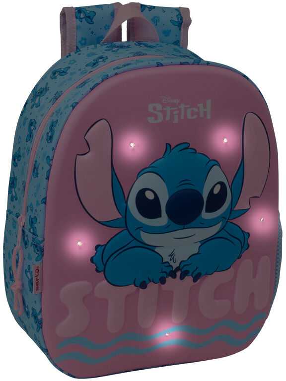 Safta Disney Stitch LED 3D backpack 33cm