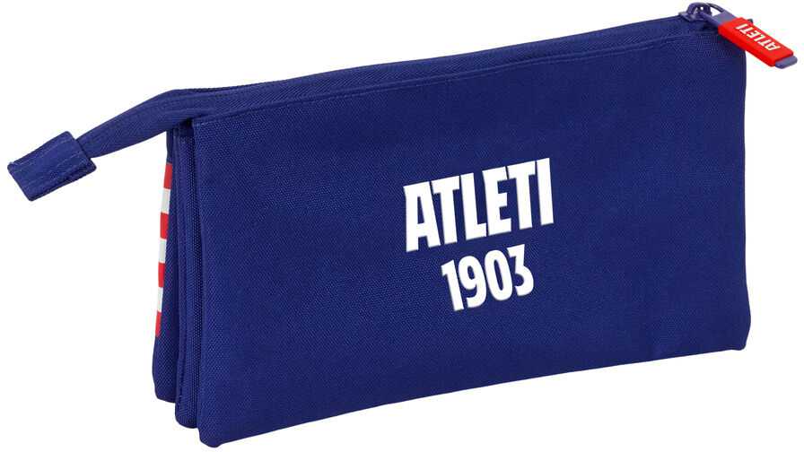 Safta Atletico de Madrid triple pencil case