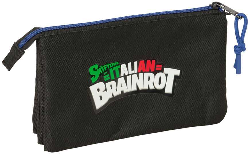 Safta Brainrot triple pencil case