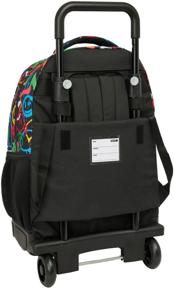 Safta Colors Graffiti Compact Extraible trolley 42cm