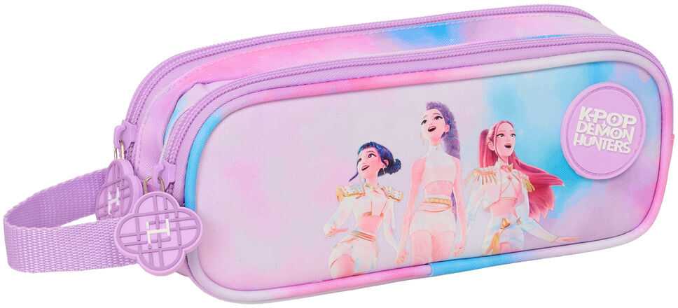 Safta Demon Hunters Kpop Artist double pencil case