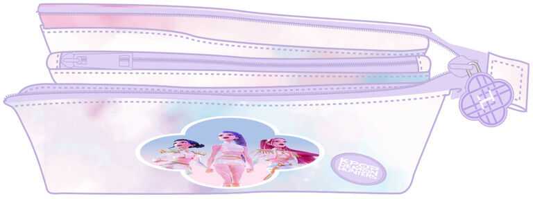 Safta Demon Hunters Kpop Artist triple pencil case