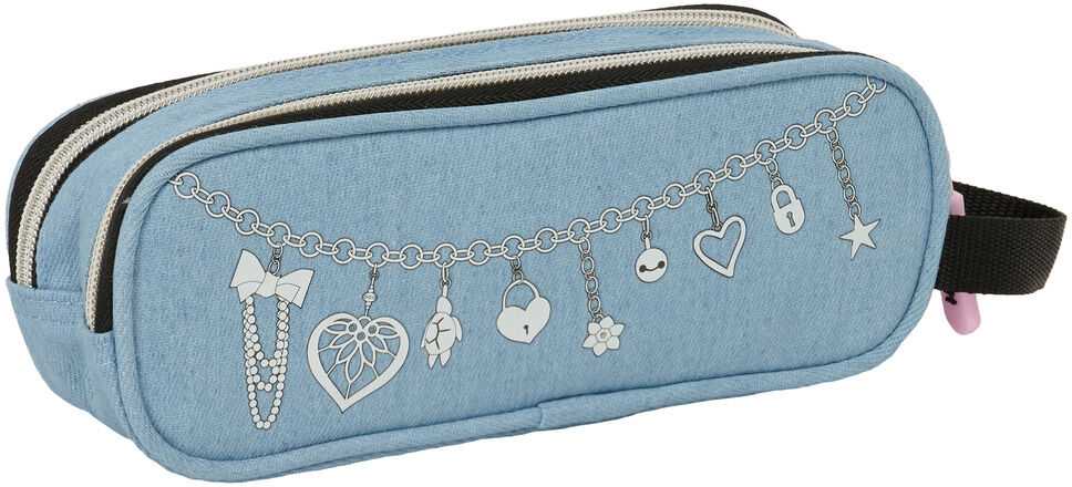 Safta Demon Hunters Kpop Huntrix double pencil case