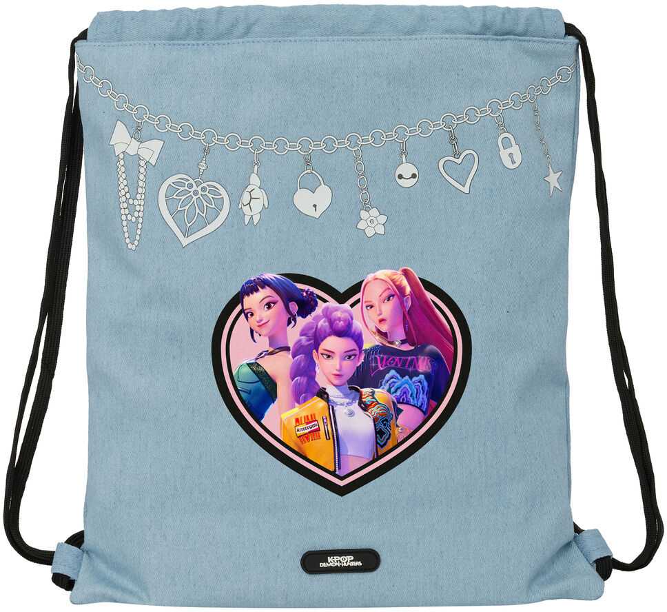 Safta Demon Hunters Kpop Huntrix gym bag 40cm