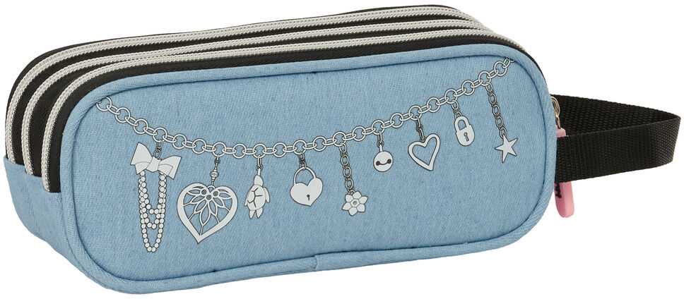 Safta Demon Hunters Kpop Huntrix triple pencil case
