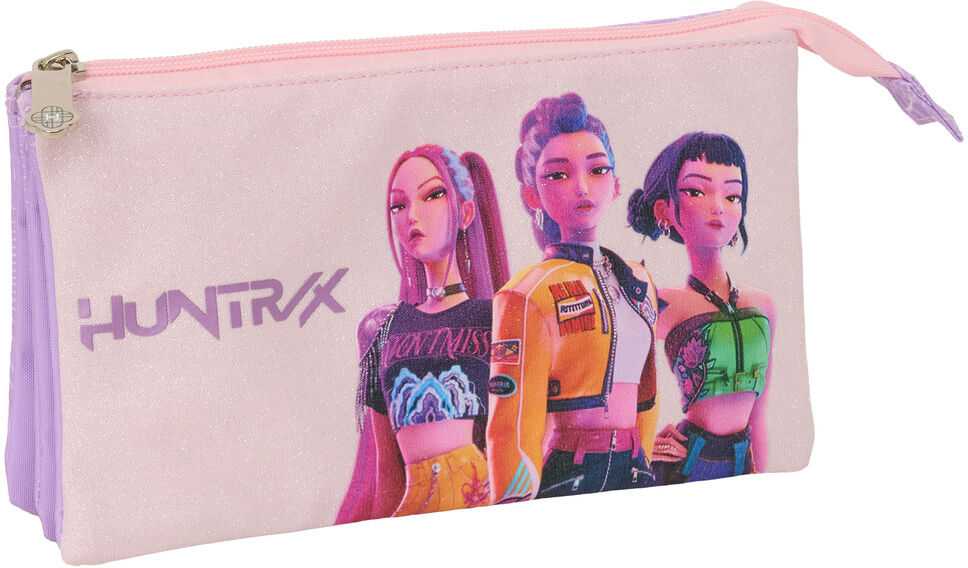 Safta Demon Hunters Kpop Iconic triple pencil case