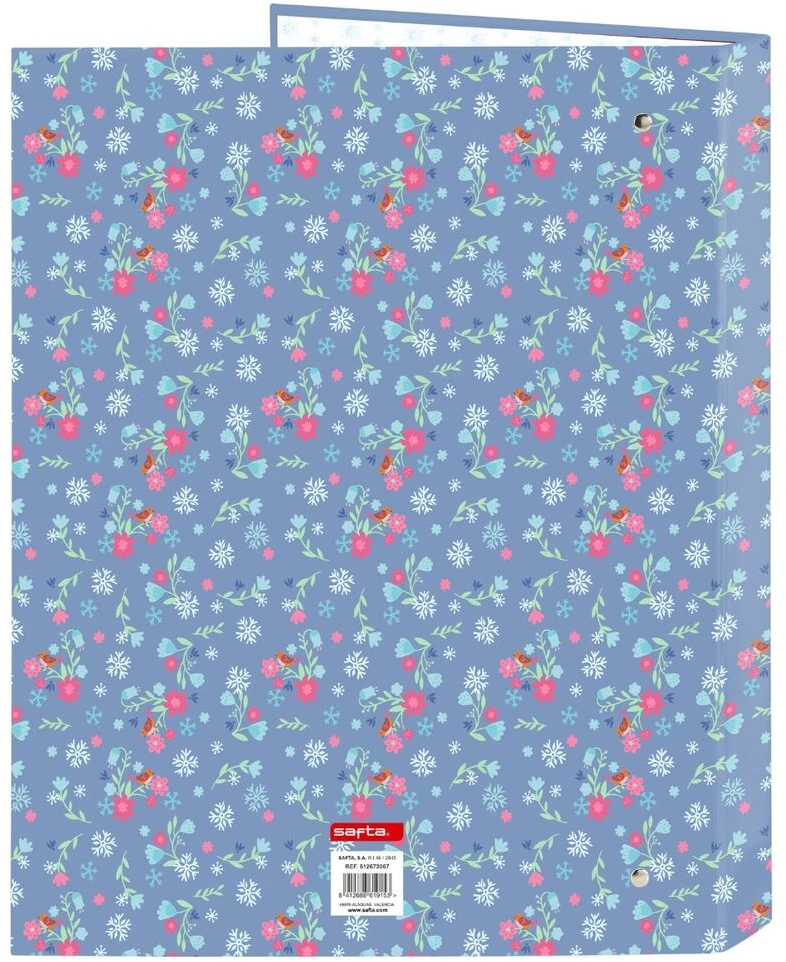 Safta Disney Frozen A4 cardboard 4 rings binder