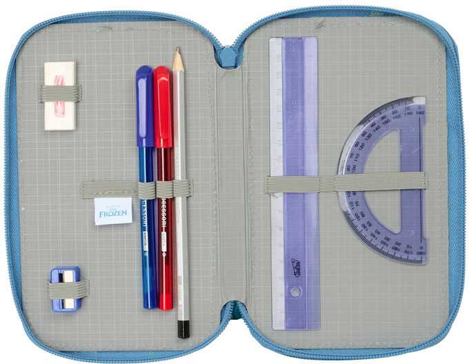 Safta Disney Frozen triple pencil case 37pcs