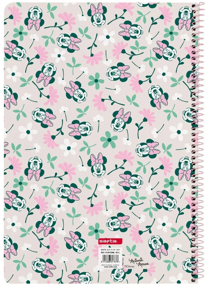 Safta Disney Minnie Minty A4 notebook