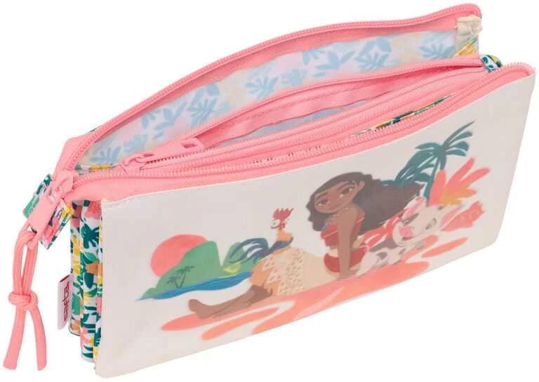 Safta Disney Moana Vaiana triple pencil case