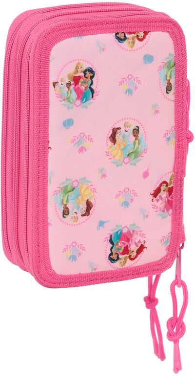 Safta Disney Princess triple pencil case 37pcs