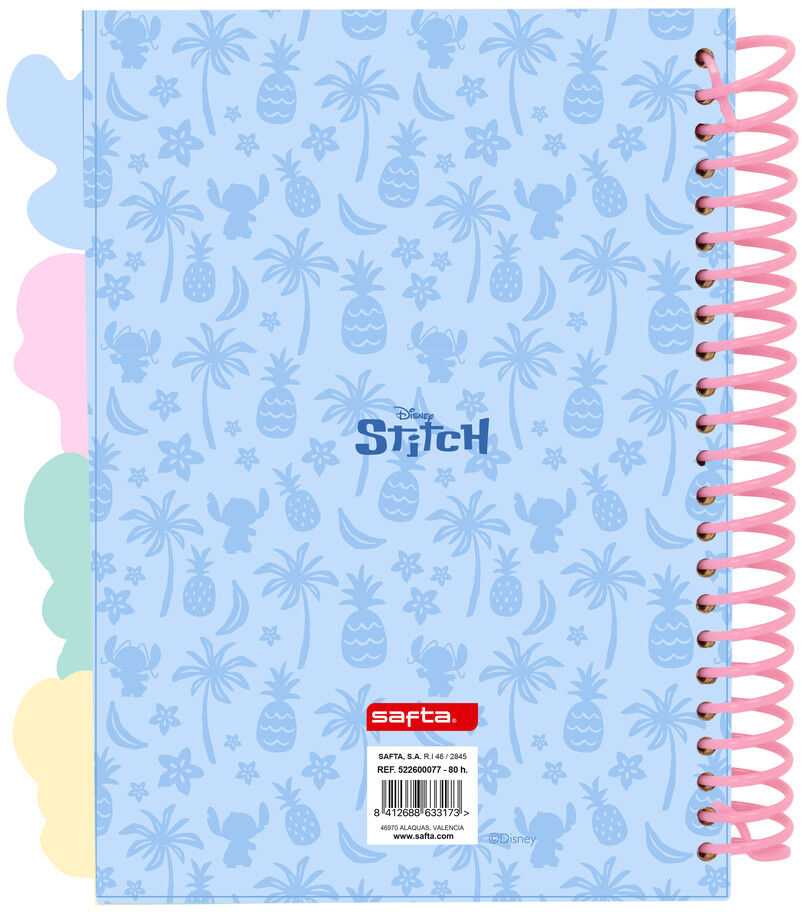 Safta Disney Stitch A5 notebook