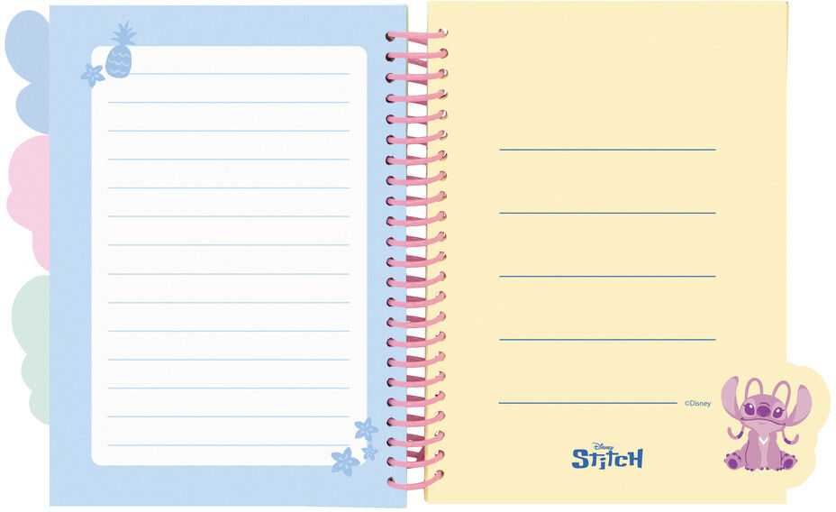Safta Disney Stitch A5 notebook