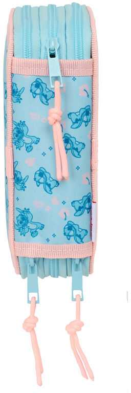 Safta Disney Stitch Ohana triple pencil case 37pcs