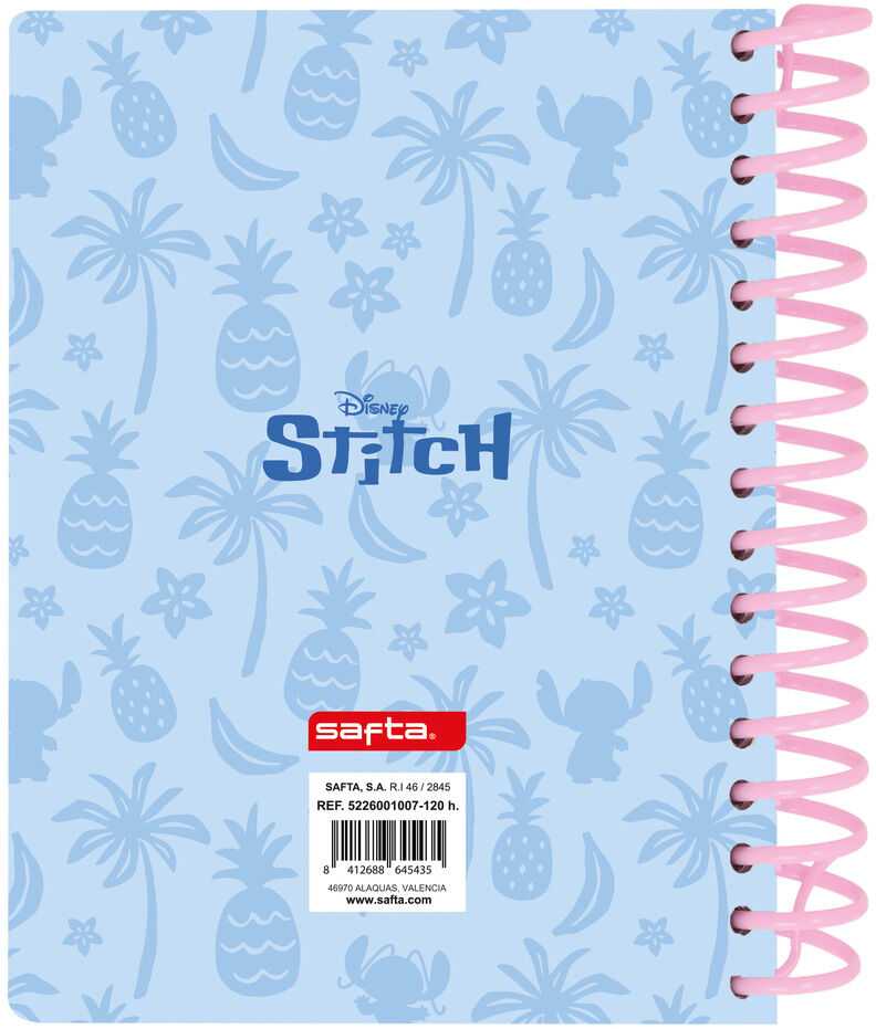 Safta Disney Stitch squishy notebook