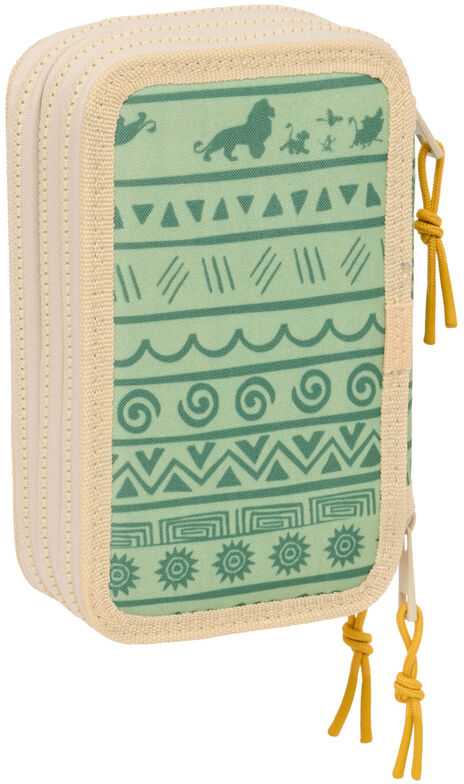 Safta Disney The Lion King Mufasa triple pencil case 37pcs