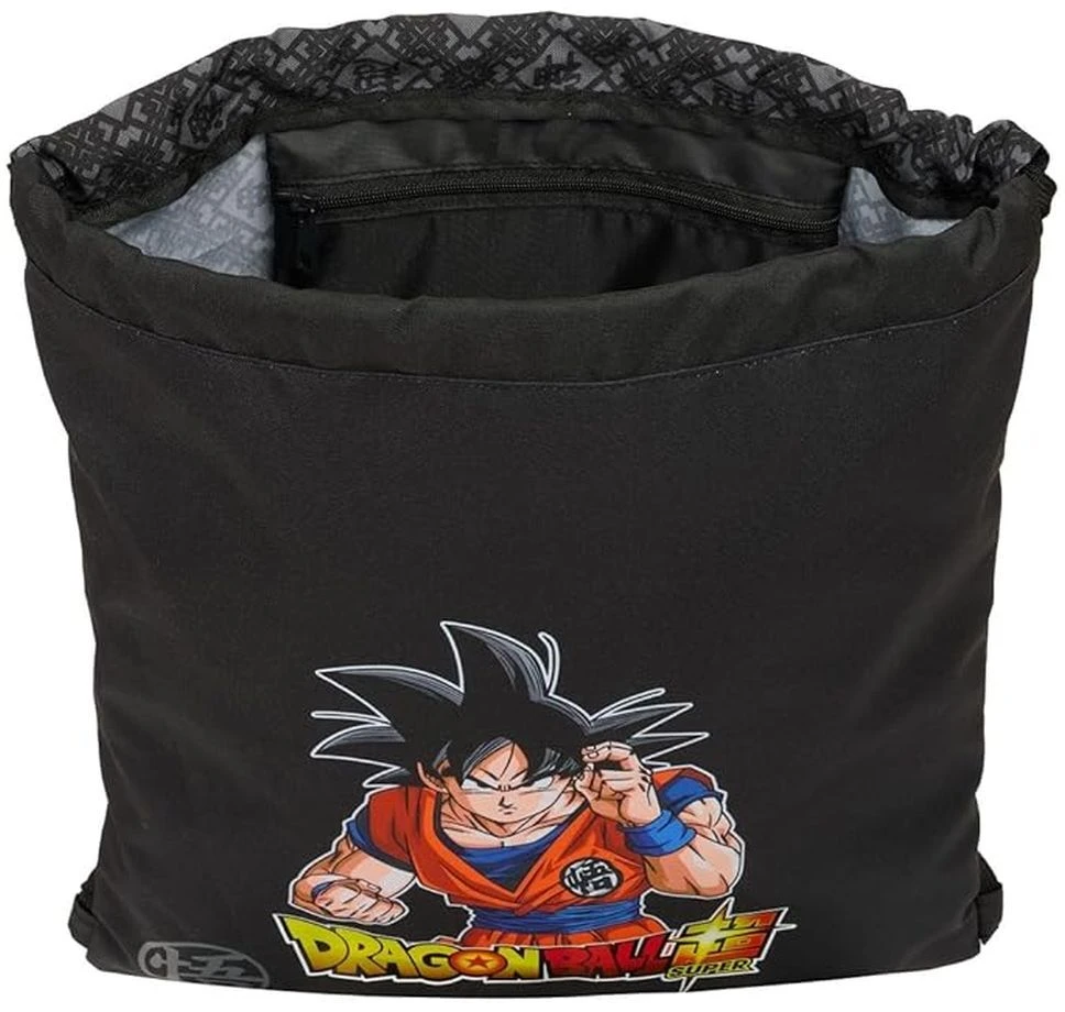Safta Kuprinė su virvutėmis Dragon Ball Combat Juoda 35 x 40 x 1 cm