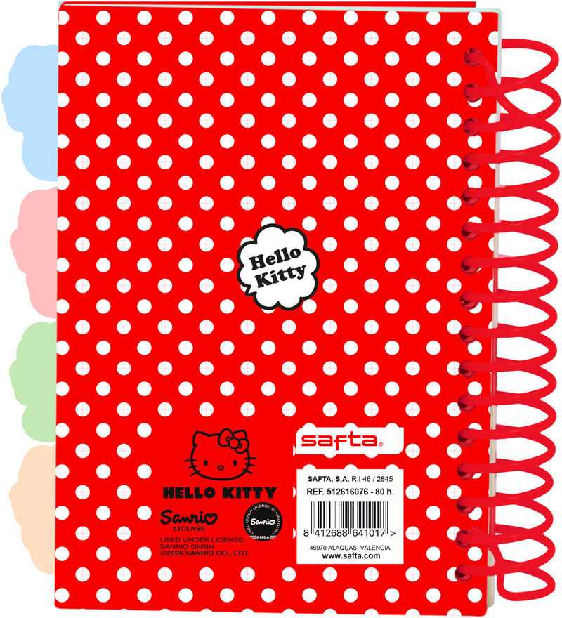 Safta Hello Kitty A6 notebook