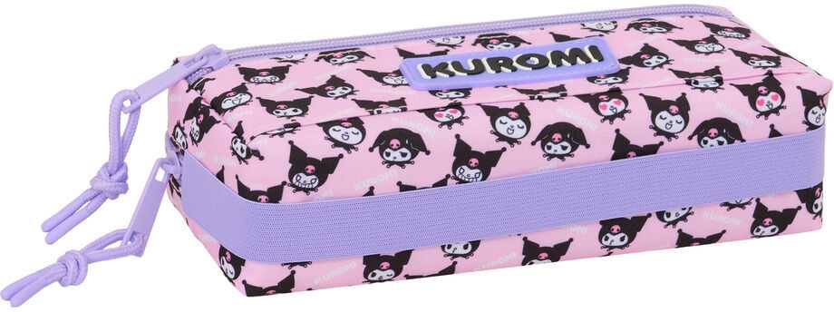 Safta Hello Kitty Kuromi triple pencil case