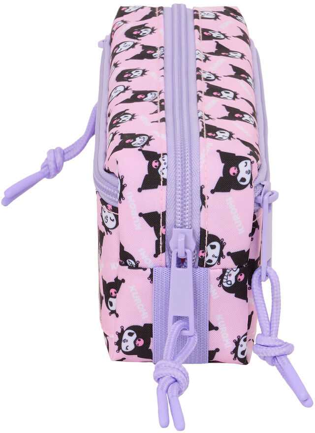 Safta Hello Kitty Kuromi triple pencil case