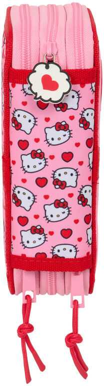 Safta Hello Kitty triple pencil case 37pcs