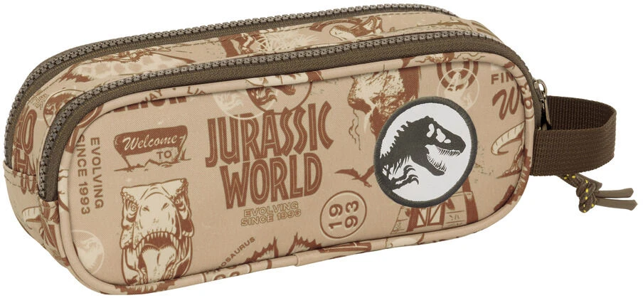 Safta Jurassic World double pencil case