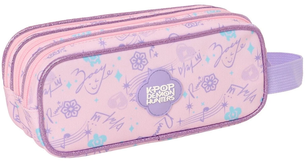 Safta Kpop Demon Hunters Chibi triple pencil case