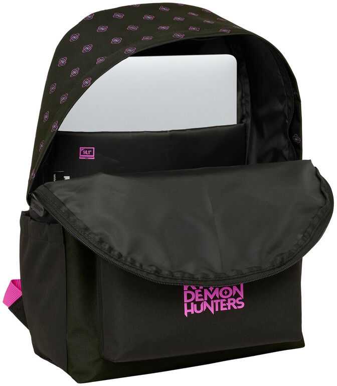 Safta Kpop Demon Hunters Negra backpack 14,1 inches