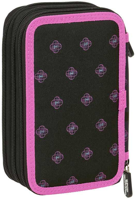 Safta Kpop Demon Hunters triple pencil case 37pcs