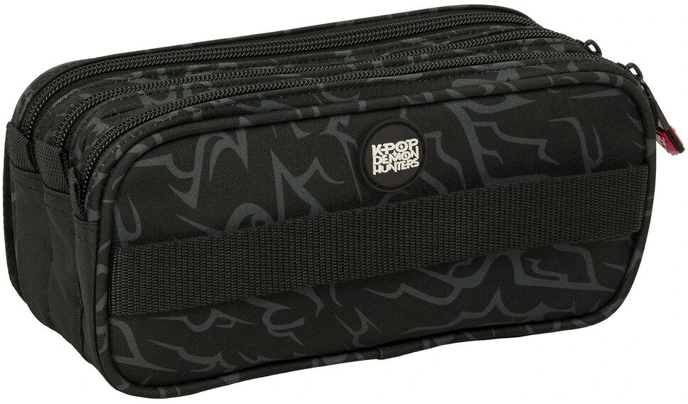 Safta Kpop Demon Hunters Saja Boys triple pencil case