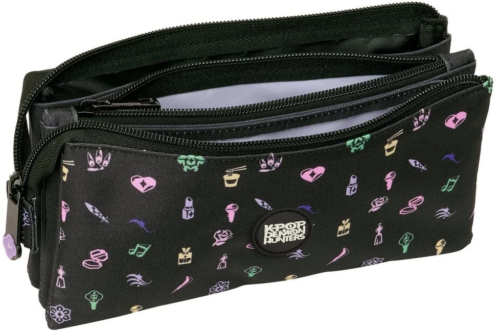 Safta Kpop Demon Hunters Sound triple pencil case