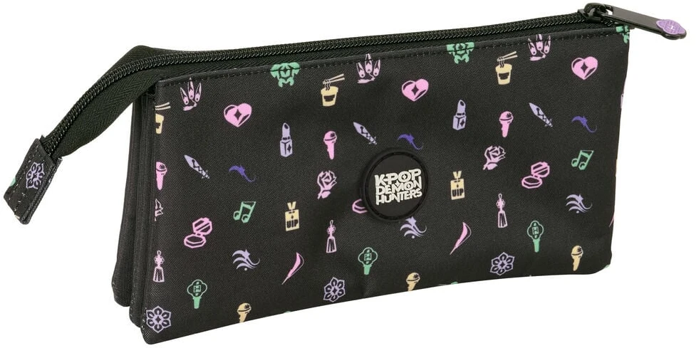 Safta Kpop Demon Hunters Sound triple pencil case