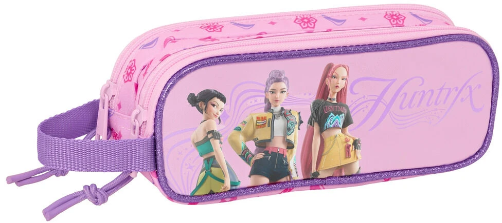 Safta Kpop Demon Hunters Stage double pencil case