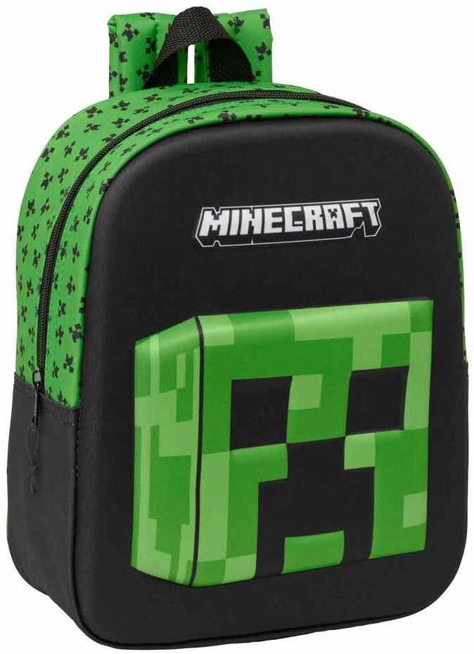 Safta 3d Minecraft Kuprinė Vaikams Darželiui 27cm