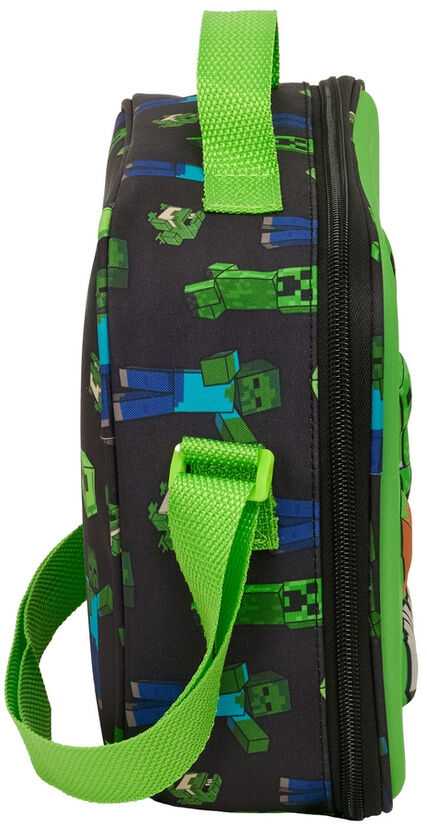 Safta Minecraft 3D thermal lunch bag