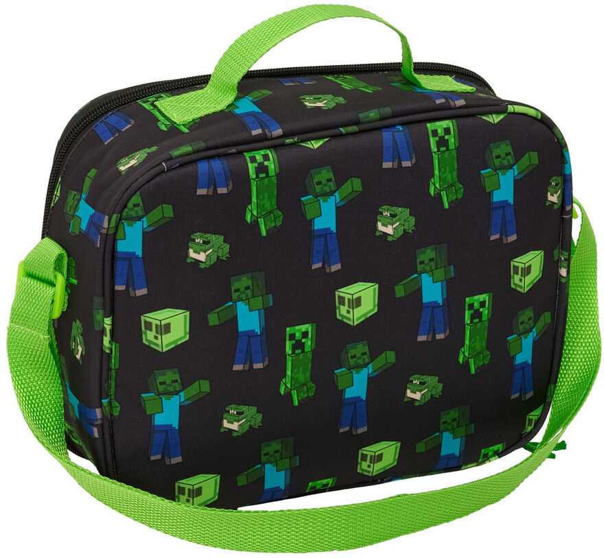Safta Minecraft 3D thermal lunch bag