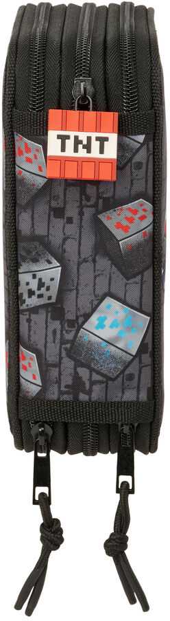 Safta Minecraft Graffiti triple pencil case 37pcs