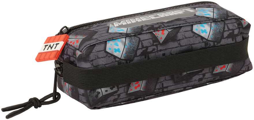 Safta Minecraft Graffiti triple pencil case
