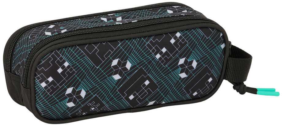 Safta Minecraft Screen double pencil case