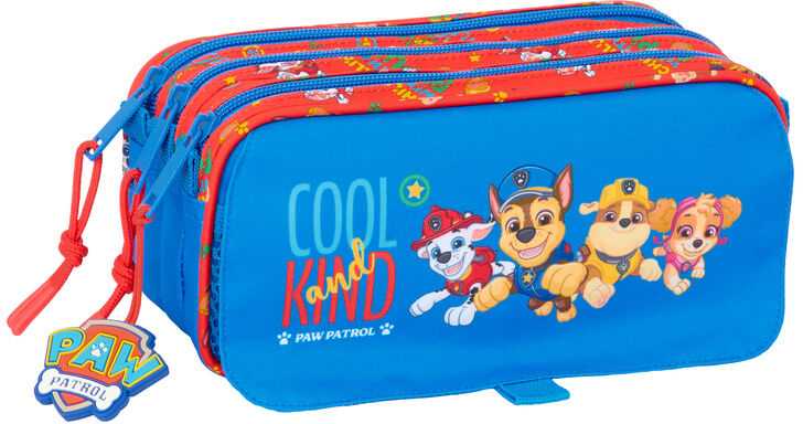 Safta Spin Master Trigubas penalas The Paw Patrol Cool Mėlyna Raudona 21,5 x 10 x 8 cm