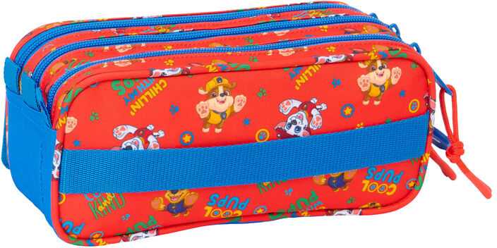 Safta Spin Master Trigubas penalas The Paw Patrol Cool Mėlyna Raudona 21,5 x 10 x 8 cm