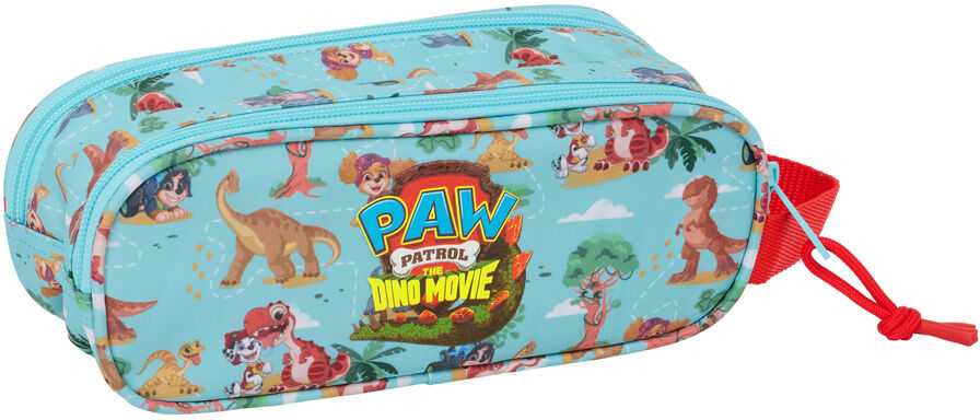 Safta Paw Patrol Dino Rescue double pencil case