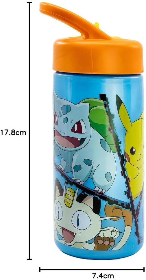 POKEMON Plastikinė gertuvė, 410 ml