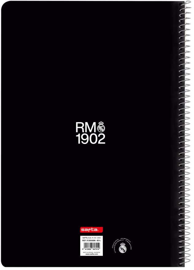 Safta Real Madrid 26/27 A4 notebook