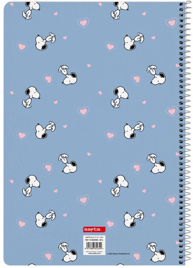 Safta Snoopy A5 notebook